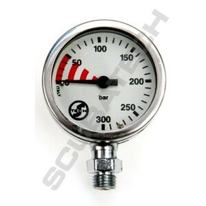 Tecline Manometr S-tech 300 Bar, 52 Mm, Chrom